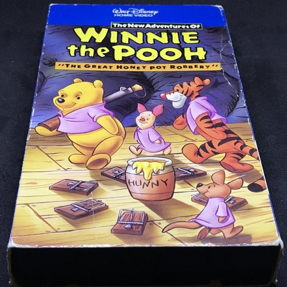 Winnie The Pooh The Great Honey Pot Robbery Walt Disney | Other | Winnie The Pooh The Great Honey Pot Robbery Vhs